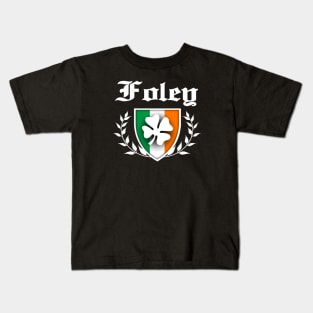 Foley Shamrock Crest Kids T-Shirt